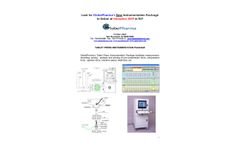 GlobePharma - Tablet Press Instrumentation Package - Datasheet