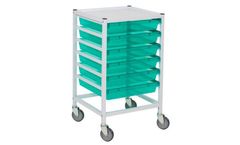 Gratnells - Classic Hospital Trolley With 6 Trays