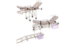 Satpuda - Model AST - BOLERO - AIS-125 Certified Ambulance Stretcher