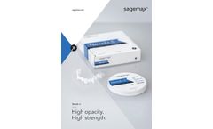 Sagemax - Model NexxZr S - Zirconia Discs - Brochure