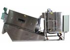KHN - Model KDS - Stainless Multi Disc Screw Press for Sludge Dewatering