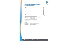 Trewavis Surgical - Double Instrument Holders For Ring-Handled Instruments - Brochure