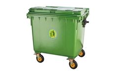 Enlightening Pallet - Model 1100L/660L - Plastic Waste Bin