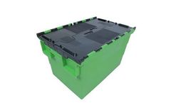 Enlightening Pallet - Attached Lid Plastic Moving Box