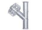 Y-connector lateral ISO 80369-3 standard