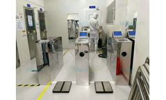ESD speed gate turnstile antistatic system - Video