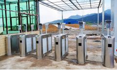 What is a flap barrier gate