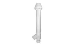 Brigade - Model 636 - 3-Inch PVC  Concentric Vent Kit
