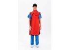 SFXray - Model C1 - Coat Style Apron - 3/4 Overlap