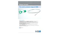 HSO - Disposable Biopsy Forceps Datasheet