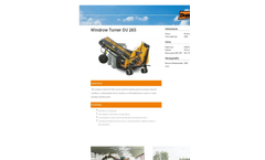 Model DU 265 - Windrow Turner- Brochure