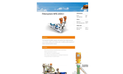 Model WFE 2000.1 - Solid Liquid Separation System- Brochure