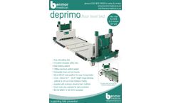 Deprimo - Model BMPB035D-1 - Floor Level Bed Datasheet