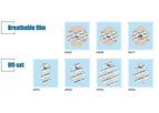 Thando Medical - 35mm 30mm 22mm Holter Ecg Stickers Disposable Ecg Leads For Stress Test
