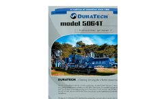 DuraTech - Model 7064 - Track Horizontal Grinder - Brochure