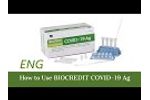 ]How to Use BIOCREDIT COVID-19 Ag_RapiGEN Inc. - Video