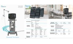 Atlantamed - Model Diomede - Critical Care Ventilator - Brochure