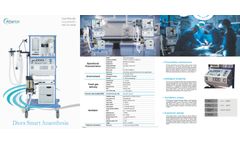 Atlantamed - Model Diora - Anesthetic Machine - Brochure