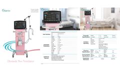 Atlantamed - Model Diomede Neo - Critical Care Ventilator - Brochure