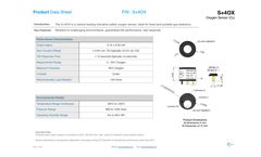 S+4OX - Data Sheet