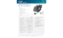 Air Squared - Model P07H015A-BLDC-C - Silent Series Scroll Compressor Datasheet