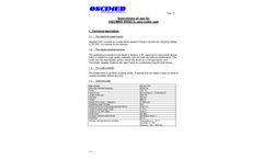 Oscimed - Model Ergo II - Cast Saw Manual