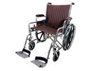 MRIequip - Model WC-X024 - MRI Wheelchair, 24 Inch Wide, Non-Magnetic, Detachable Footrest