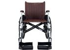MRIequip - Model WC-2002-CL - MRI Non-Ferromagnetic Wheelchair, 20 Inch Wide with Detachable Footrests
