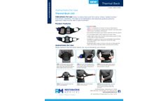 Restorative Medical - Model LSO L0637/L0650 - Thermal Back - Brochure