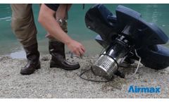 Airmax?? EcoSeries??? 1/2 HP Floating Fountain - Video
