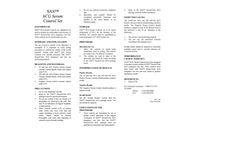 SAS - Model 087712 - Serum Controls Kit Datasheet