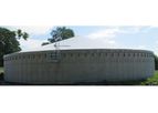 Roofs for Biogas Plants