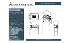 AMS-PT2020 Pierce and Tear Shredder - Brochure