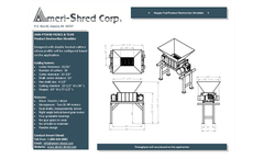 AMS-PT3030 Pierce and Tear Shredder - Brochure