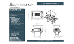 AMS-PT4040 Pierce and Tear Shredder - Brochure