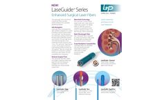 LaseGuide Series - Enhanced Surgical Laser Fibers Brochure