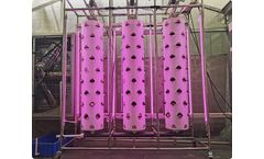 Lyine - Rotating Hydroponics Tower System