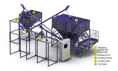 Separation of Shredded Window PVC Profil On Tribo Electrostatic Separator Capacity 1500 Kgph - Video