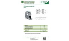 SMF PRODECOLOGIA - Model BSHM - Drum Magnetic Separator - Brochure