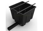 NatureHydro - 30 Liter Square Pot