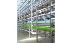 CubicFarm - Model HydroGreen - Grow System and Vertical Pastures