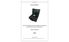 SiberGeo - Model SibER 64K15 - Multi-Electrodes And 15-Channels Electrical Resistivity & Induced Polarization Imaging Instruments Manual
