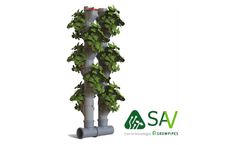 GROWPIPES - Model 11-1 - Modular System for Vertical Farming