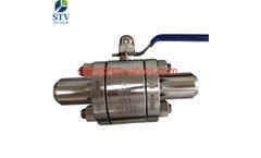 STV - Model q41f - 3PC high Pressure Ball Valve,600LB,F53,DN25,PEEK Seat,BW End