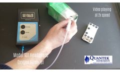 Model 901 Oxygen Analyzer - Chips, Coffee, Dog Treats - Video