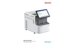 DiaSino Porrima - Fully Automatic Chemiluminescent Immunoassay (CLIA) System - Brochure