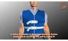 RespIn 11 Bronchial Clearance System - Turning Man Video including Micromodel Comparison - Video