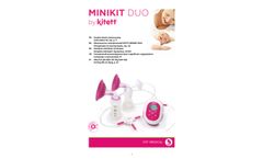 Kitett - Model MINIKIT DUO - Nomadic Electric Breast Pump - Instructions for use