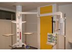 BIOLUME RESINOR - Model ERGO 600 / 300 - Suspended Column With Arm