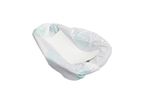 CareBag - Model 9538590 - Toilet Bowl & Bariatric Bedpan Liner with Super-Absorbent Pad